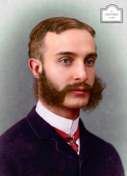 Alfonso XII. Foto de 1875
