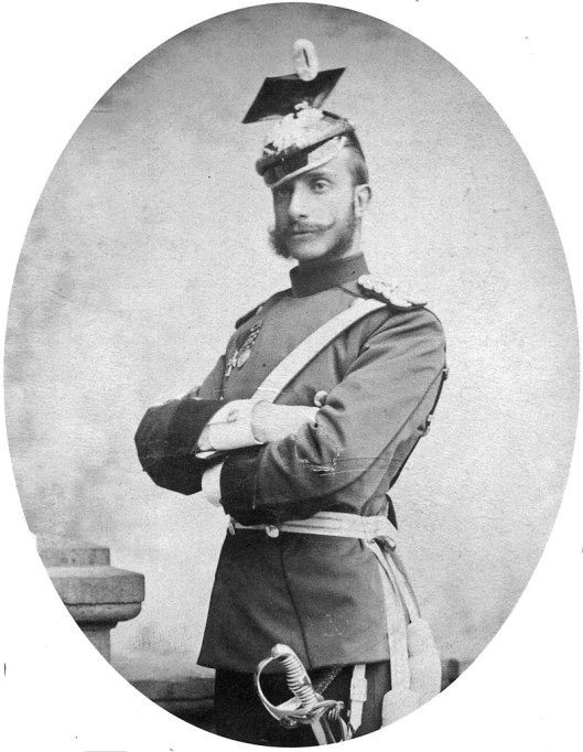 Alfonso XII en Bad Homburg (1884).