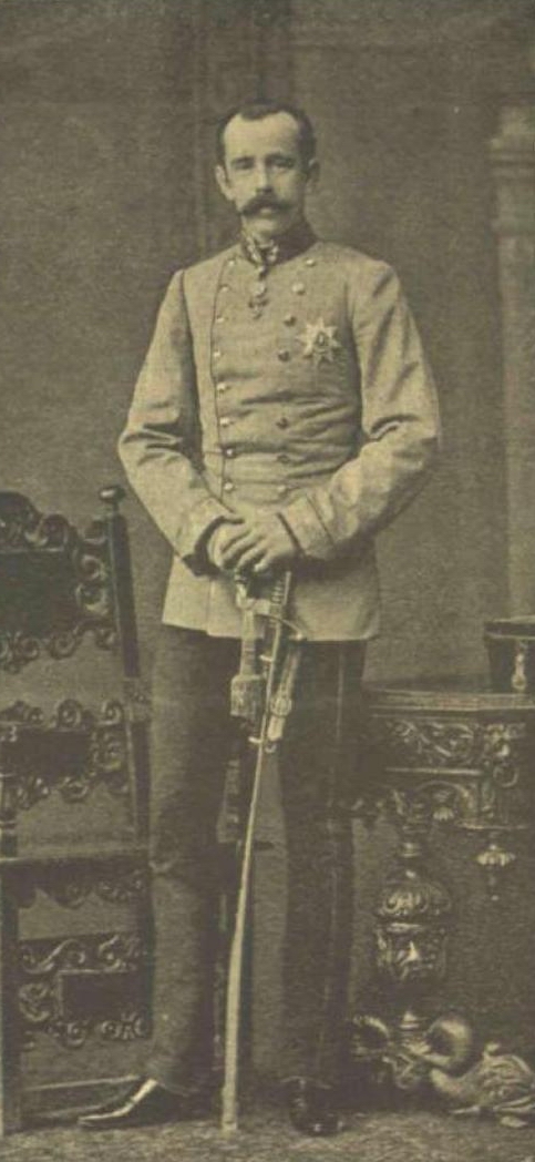 Una de las últimas fotografías del príncipe Rodolfo realizadas antes de su muerte, en 1889